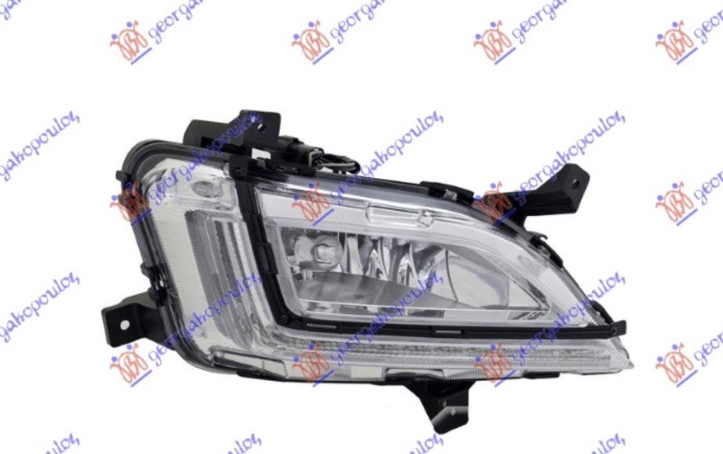 ΠΡΟΒΟΛΕΑΣ ΟΜΙΧΛΗΣ (H8) ΜΕ ΦΩΣ ΗΜΕΡΑΣ (LED) (ΚΑΤΑΣΚΕΥΗΣ ΚΟΡΕΑ) (ΚΙΝΑ) ΔΕΞ