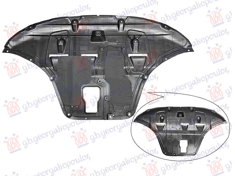 ΠΟΔΙΑ ΜΗΧΑΝΗΣ ΠΛΑΣΤΙΚΗ ΠΕΤΡΕΛΑΙΟ (1.6L)