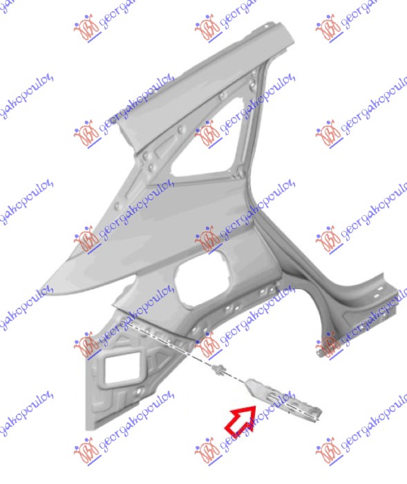 ΒΑΣΗ ΠΡΟΦΥΛΑΚΤΗΡΑ ΠΙΣΩ ΠΛΑΣΤΙΚΗ (Γ) ΔΕΞ
