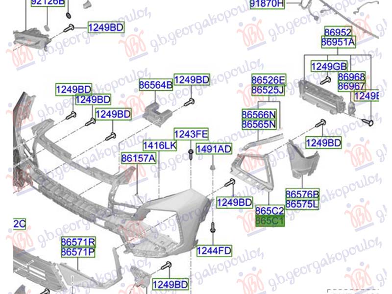 ΠΛΑΙΣΙΟ ΦΑΝΟΥ ΕΜΠΡΟΣ (Γ) ΑΡ