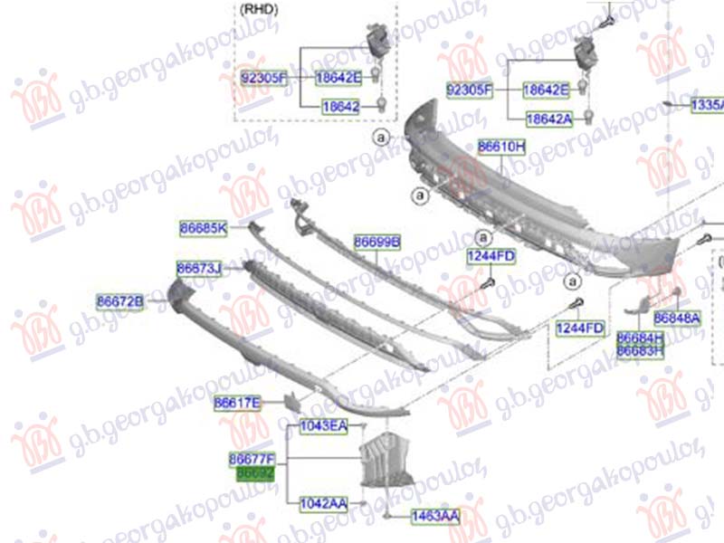 ΚΑΛΥΜΜΑ ΠΡΟΦΥΛΑΚΤΗΡΑ ΠΙΣΩ (Γ) ΑΡ