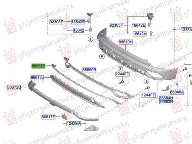 ΔΙΑΚΟΣΜΗΤΙΚΟ ΠΡΟΦΥΛΑΚΤΗΡΑ ΠΙΣΩ ΚΑΤΩ (Γ)