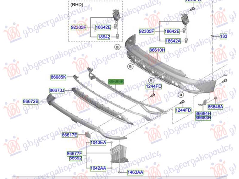 ΔΙΑΚΟΣΜΗΤΙΚΟ ΠΡΟΦΥΛΑΚΤΗΡΑ ΠΙΣΩ ΑΝΩ (Γ)