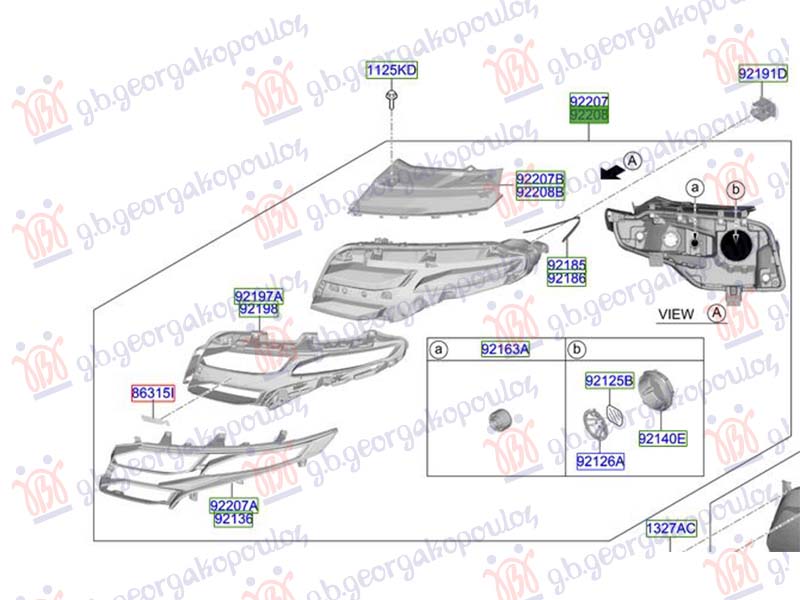 ΦΑΝΟΣ ΗΜΕΡΑΣ ΕΜΠΡΟΣ ΚΟΜΠΛΕ (Γ) ΔΕΞ