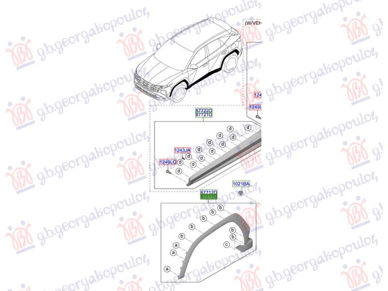 ΠΛΑΣΤΙΚΗ ΚΟΥΡΜΠΑ ΦΤΕΡΟΥ ΕΜΠΡΟΣ (Γ) ΑΡ
