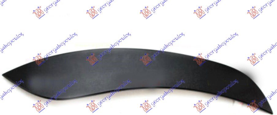 ΠΛΑΣΤΙΚΗ ΚΟΥΡΜΠΑ ΠΟΡΤΑΣ ΠΙΣΩ (ΜΑΥΡΟ ΣΑΓΡΕ) (Γ) ΔΕΞ