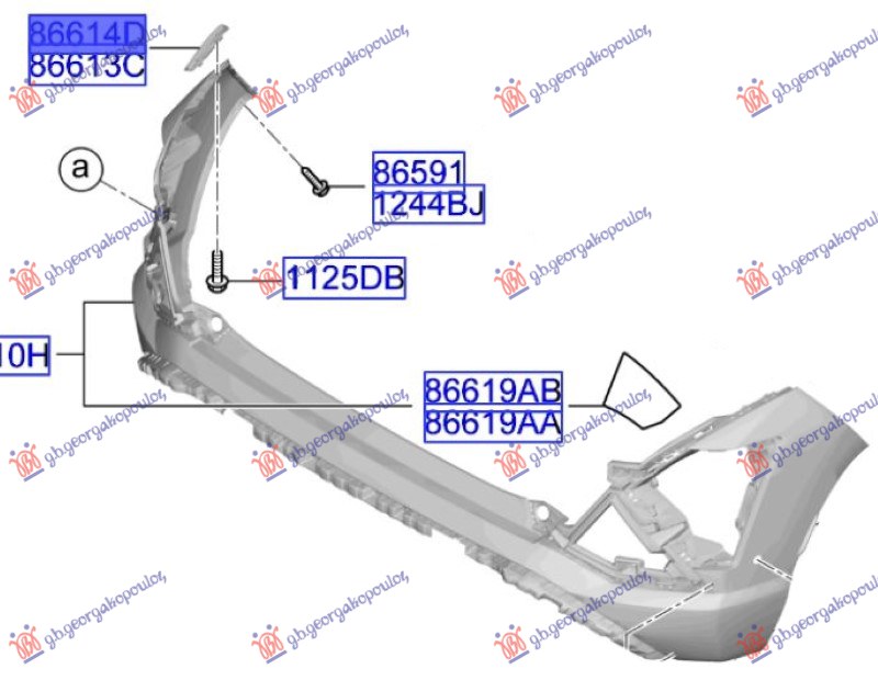 ΒΑΣΗ ΠΡΟΦΥΛΑΚΤΗΡΑ ΠΙΣΩ ΠΛΑΙΝΗ ΠΛΑΣΤΙΚΗ (Γ) ΑΡ