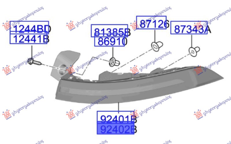 ΦΑΝΟΣ ΠΙΣΩ (Γ) ΔΕΞ