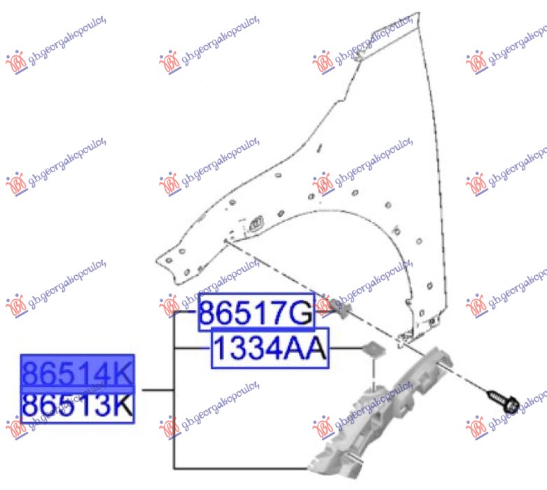 ΒΑΣΗ ΠΡΟΦΥΛΑΚΤΗΡΑ ΕΜΠΡΟΣ ΠΛΑΙΝΗ ΠΛΑΣΤΙΚΗ (Γ) ΑΡ