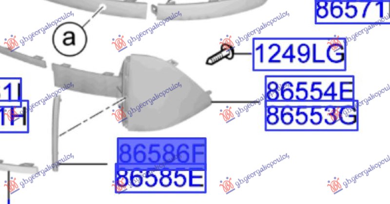 ΔΙΑΚΟΣΜΗΤΙΚΟ ΠΡΟΦΥΛΑΚΤΗΡΑ ΕΜΠΡΟΣ ΚΑΤΩ ΑΚΡΑΙΟ (Γ) ΑΡ