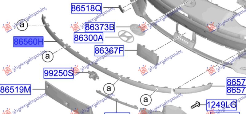 ΔΙΑΚΟΣΜΗΤΙΚΟ ΠΡΟΦΥΛΑΚΤΗΡΑ ΕΜΠΡΟΣ ΑΝΩ ΜΕΣΑΙΟ (ΜΕ 4 PDC) (Γ)