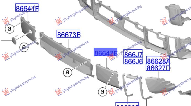 ΔΙΑΚΟΣΜΗΤΙΚΟ ΠΡΟΦΥΛΑΚΤΗΡΑ ΠΙΣΩ ΑΚΡΑΙΟ (Γ) ΔΕΞ