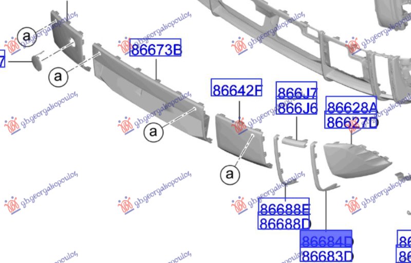 ΔΙΑΚΟΣΜΗΤΙΚΟ ΠΡΟΦΥΛΑΚΤΗΡΑ ΠΙΣΩ ΑΝΩ ΕΞΩ (Γ) ΑΡ