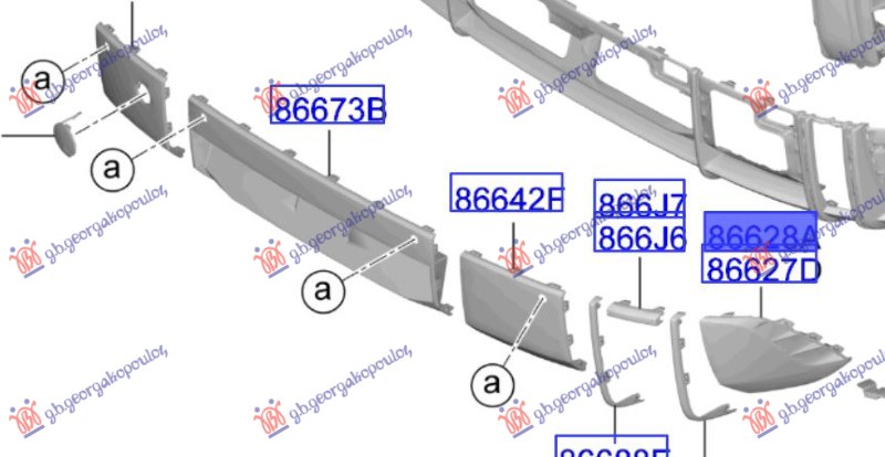 ΔΙΑΚΟΣΜΗΤΙΚΟ ΚΑΛΥΜΜΑ ΔΙΧΤΥΟΥ ΠΡΟΦΥΛΑΚΤΗΡΑ ΠΙΣΩ (Γ) ΑΡ