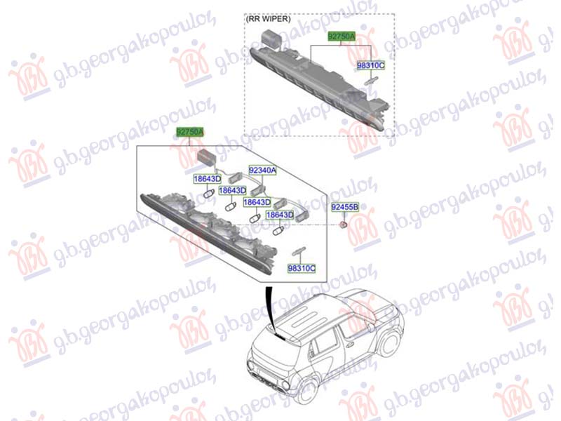 ΦΑΝΟΣ ΠΙΣΩ 3ο STOP (Γ)