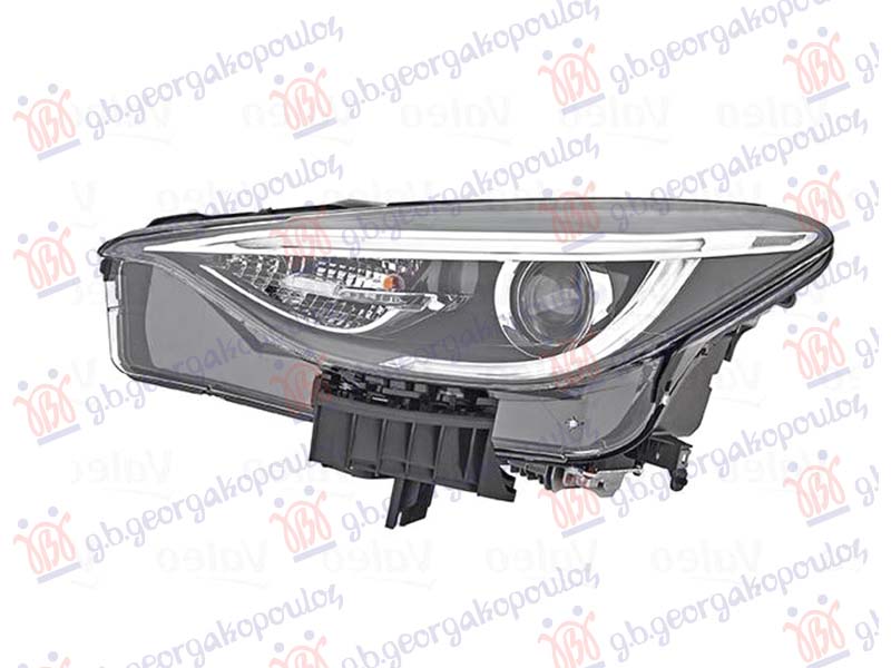 ΦΑΝΟΣ ΕΜΠΡΟΣ (H9) ΜΑΥΡΟ (VALEO) ΑΡ