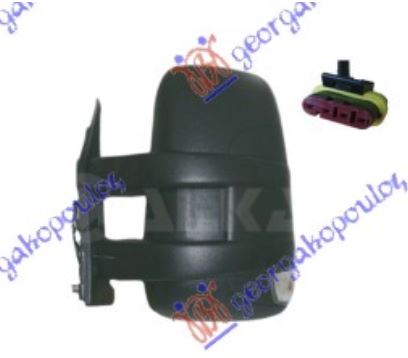 ΚΑΘΡΕΦΤΗΣ ΧΕΙΡΟΚΙΝΗΤΟΣ (ΜΕ ΦΛΑΣ) ΚΟΝΤΟΣ (CONVEX GLASS) ΑΡ