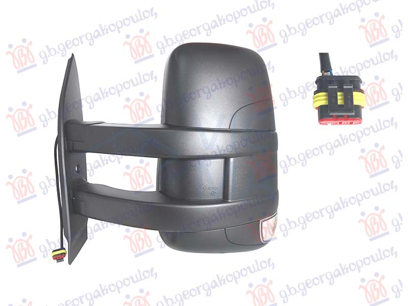 ΚΑΘΡΕΦΤΗΣ ΧΕΙΡΟΚΙΝΗΤΟΣ (ΜΕ ΦΛΑΣ) ΜΑΚΡΥΣ (CONVEX GLASS) ΑΡ