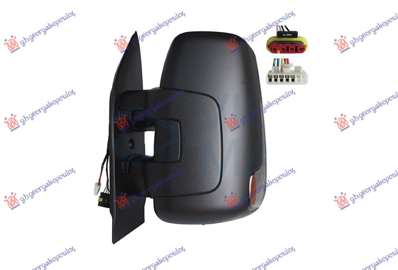 ΚΑΘΡΕΦΤΗΣ ΗΛΕΚΤΡΙΚΟΣ ΘΕΡΜΑΙΝΟΜΕΝΟΣ (ΜΕ ΦΛΑΣ ΦΥΜΕ & ΑΙΣΘΗΤΗΡΑ) (ΚΟΝΤΟ ΜΠΡΑΤΣΟ) (Α ΠΟΙΟΤΗΤΑ) (CONVEX GLASS) ΑΡ