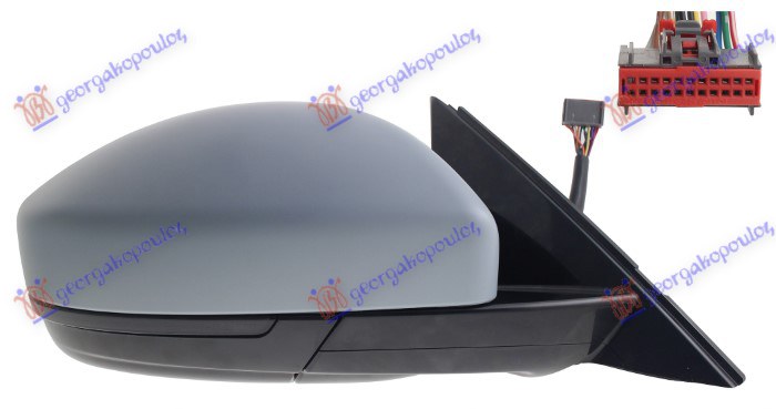 ΚΑΘΡΕΦΤΗΣ ΗΛΕΚΤ. ΘΕΡΜΑΙΝ. ΗΛ. ΑΝΑΚΛ. ΒΑΦΟΜ. (ΑΥΤΟΜ. ΣΚΙΑΣΗ) (ΜΕ ΜΝΗΜΗ & ΦΛΑΣ LED & ΦΩΣ ΑΣΦ. LED) (14 PIN) (Α ΠΟΙΟΤΗΤΑ) (CONVEX G ΔΕΞ