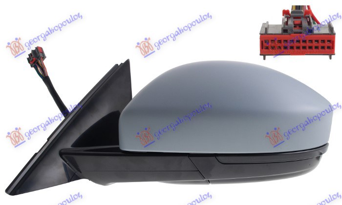 ΚΑΘΡΕΦΤΗΣ ΗΛΕΚΤ. ΘΕΡΜΑΙΝ. ΗΛ. ΑΝΑΚΛ. ΒΑΦΟΜ. (ΑΥΤΟΜ. ΣΚΙΑΣΗ) (ΜΕ ΜΝΗΜΗ & ΦΛΑΣ LED & ΦΩΣ ΑΣΦ. LED & ΑΙΣΘ.) (16 PIN) (Α ΠΟΙΟΤΗΤΑ) ( ΑΡ