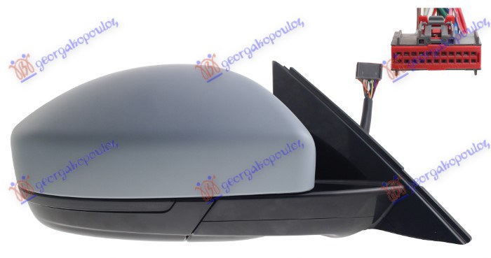 ΚΑΘΡΕΦΤΗΣ ΗΛΕΚΤ. ΘΕΡΜΑΙΝ. ΗΛ. ΑΝΑΚΛ. ΒΑΦΟΜ. (ΑΥΤΟΜ. ΣΚΙΑΣΗ) (ΜΕ ΜΝΗΜΗ & ΦΛΑΣ LED & ΦΩΣ ΑΣΦ. LED & BLIS) (16 PIN) (Α ΠΟΙΟΤΗΤΑ) (C ΔΕΞ