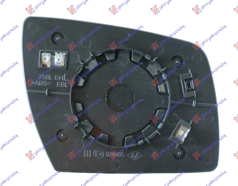 ΚΡΥΣΤΑΛΛΟ ΚΑΘΡΕΦΤΗ ΘΕΡΜΑΙΝΟΜΕΝΟ (CONVEX GLASS) ΑΡ