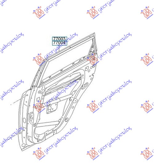 ΠΟΡΤΑ ΠΙΣΩ (Γ) ΔΕΞ