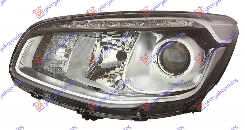 ΦΑΝΟΣ ΕΜΠΡΟΣ ΗΛΕΚΤΡΙΚΟΣ ΜΕ ΦΩΣ ΗΜΕΡΑΣ LED (Ε) (DEPO) ΑΡ