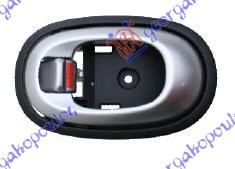 ΧΕΡΟΥΛΙ ΠΟΡΤΑΣ ΕΜΠΡΟΣ-ΠΙΣΩ ΕΣΩ ΑΣΗΜΙ/ΜΑΥΡΟ ΔΕΞ