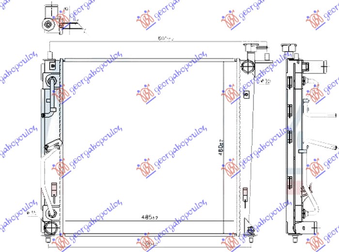 ΨΥΓΕΙΟ 1.7 CRDi ΠΕΤΡΕΛΑΙΟ ΑΥΤΟΜΑΤΟ (480x480x18)