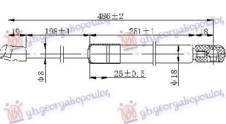 ΑΜΟΡΤΙΣΕΡ ΜΠΑΓΚΑΖ (487,5L-345N)