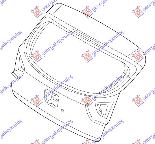 ΠΟΡΤΑ ΠΙΣΩ 5Π (Γ)