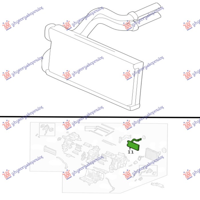 ΨΥΓΕΙΟ ΚΑΛΟΡΙΦΕΡ (207x154x26) (ΤΥΠΟΥ DOOWON)