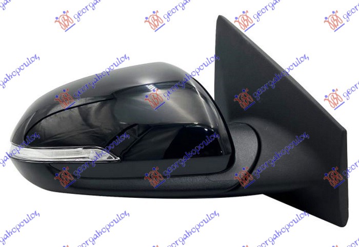 ΚΑΘΡΕΦΤΗΣ ΗΛΕΚΤΡΙΚΟΣ ΘΕΡΜΑΙΝΟΜΕΝΟΣ ΗΛΕΚΤΡΙΚΑ ΑΝΑΚΛΙΝΟΜΕΝΟΣ ΒΑΦΟΜΕΝΟΣ (ΜΕ ΦΛΑΣ) (CONVEX GLASS) ΔΕΞ