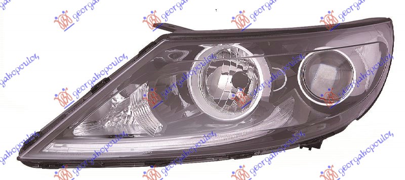 ΦΑΝΟΣ ΕΜΠΡΟΣ ΗΛΕΚΤΡΙΚΟΣ ΜΕ ΦΩΣ ΗΜΕΡΑΣ LED (Ε) (DEPO) ΑΡ