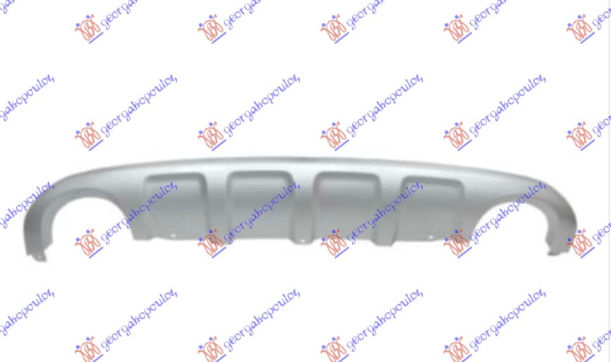 ΔΙΑΚΟΣΜΗΤΙΚΟ ΣΠΟΙΛΕΡ ΠΡΟΦΥΛΑΚΤΗΡΑ ΠΙΣΩ (2 ΕΞΑΤΜΙΣΕΙΣ) (ΑΣΗΜΙ)