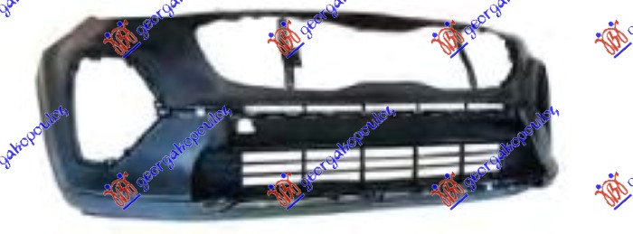 ΠΡΟΦΥΛΑΚΤΗΡΑΣ ΕΜΠΡΟΣ ΜΕ ΕΝΣΩΜΑΤΩΜΕΝΟ ΔΙΧΤΥ ΚΑΙ ΣΠΟΙΛΕΡ (ΜΕ ΤΡΥΠΕΣ ΓΙΑ ΔΙΑΚΟΣΜΗΤΙΚΟ)