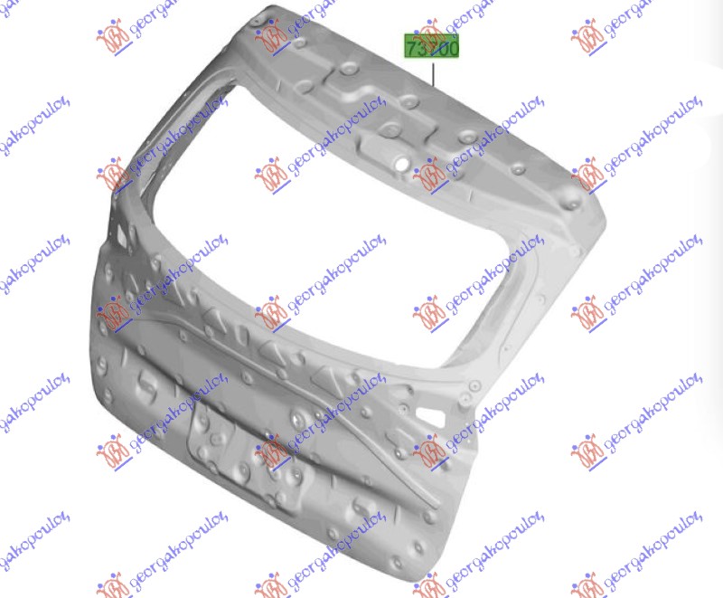 ΠΟΡΤΑ ΠΙΣΩ 5Π (Γ)