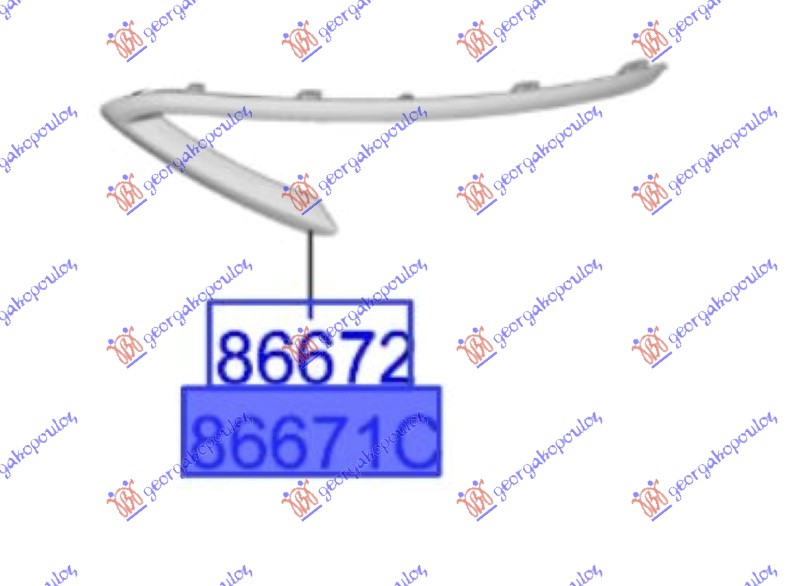 ΔΙΑΚΟΣΜΗΤΙΚΟ ΠΡΟΦΥΛΑΚΤΗΡΑ ΠΙΣΩ (Γ) ΑΡ
