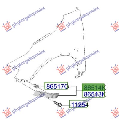 ΒΑΣΗ ΠΡΟΦΥΛΑΚΤΗΡΑ ΕΜΠΡΟΣ ΠΛΑΙΝΗ ΠΛΑΣΤΙΚΗ (Γ) ΔΕΞ