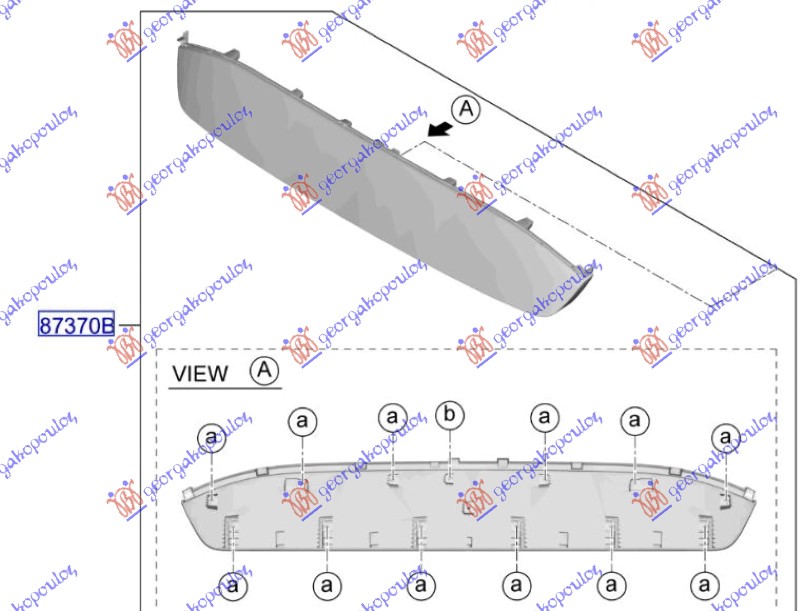 ΔΙΑΚΟΣΜΗΤΙΚΟ ΠΟΡΤΑΣ ΠΙΣΩ 5ης ΚΑΤΩ ΜΑΥΡΟ (Γ)