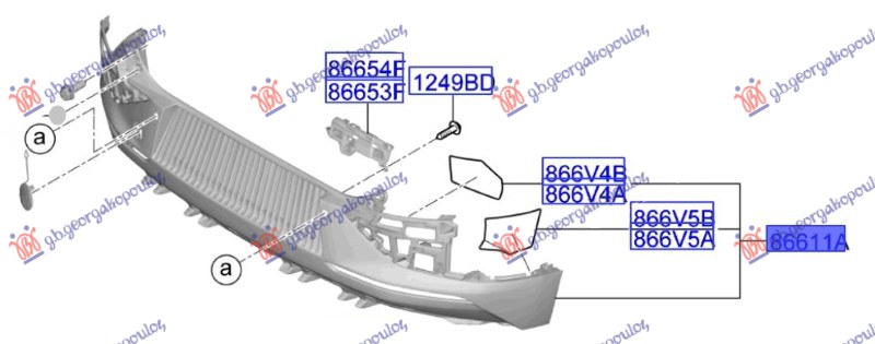 ΠΡΟΦΥΛΑΚΤΗΡΑΣ ΠΙΣΩ (ME 2 PDC) (Γ)