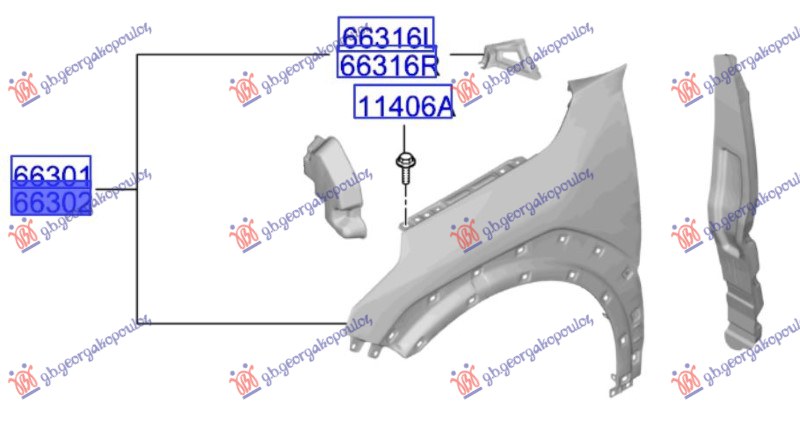 ΦΤΕΡΟ ΕΜΠΡΟΣ (Γ) ΔΕΞ