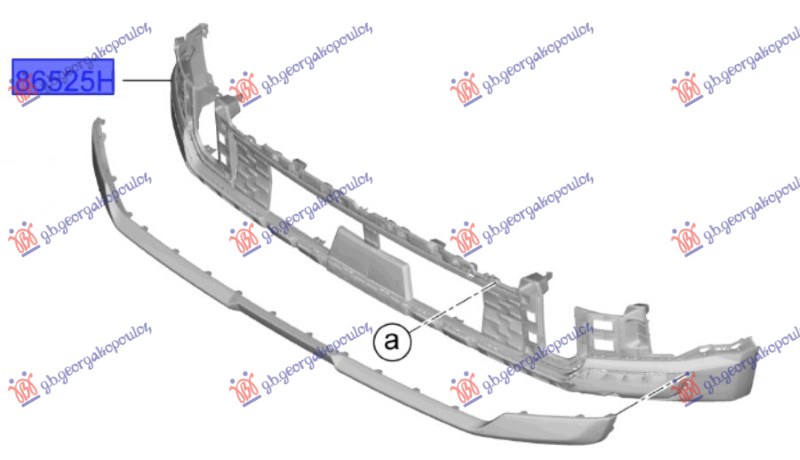 ΠΡΟΦΥΛΑΚΤΗΡΑΣ ΕΜΠΡΟΣ ΚΑΤΩ (GT-LINE) (Γ)