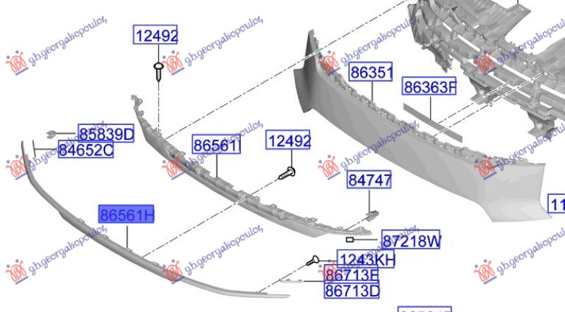 ΔΙΑΚΟΣΜΗΤΙΚΟ ΜΑΣΚΑΣ ΑΝΩ (GT-LINE) (Γ)