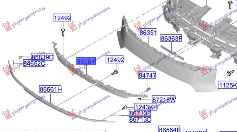 ΔΙΑΚΟΣΜΗΤΙΚΟ ΜΑΣΚΑΣ ΚΑΤΩ (GT-LINE) (Γ)