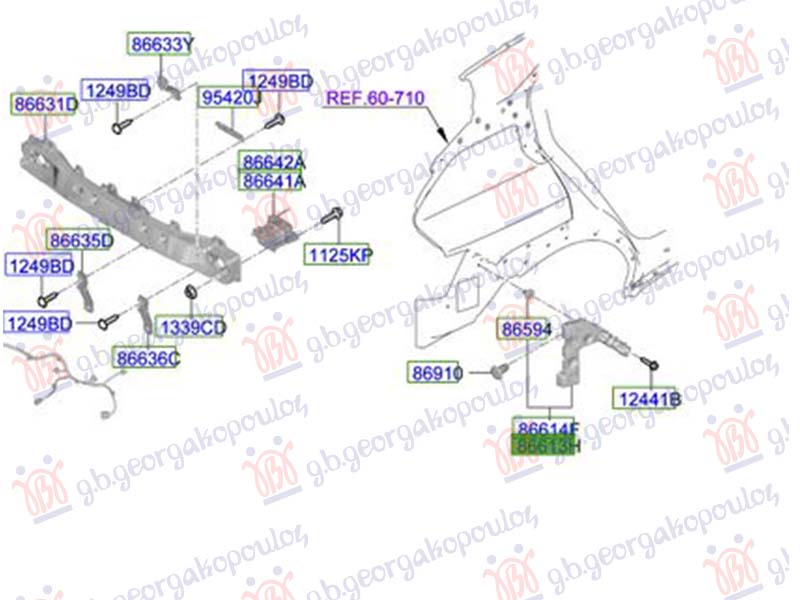 ΒΑΣΗ ΠΡΟΦΥΛΑΚΤΗΡΑ ΠΙΣΩ ΠΛΑΙΝΗ ΠΛΑΣΤΙΚΗ (Γ) ΑΡ