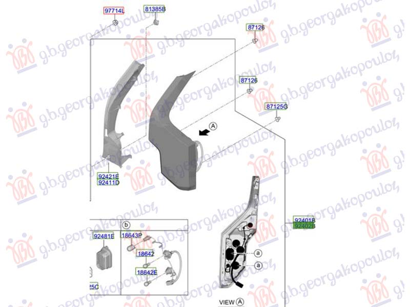 ΦΑΝΟΣ ΠΙΣΩ (Γ) ΔΕΞ