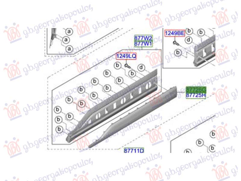 ΔΙΑΚΟΣΜΗΤΙΚΟ ΦΑΣΑΣ ΠΟΡΤΑΣ ΕΜΠΡΟΣ (Γ) ΔΕΞ